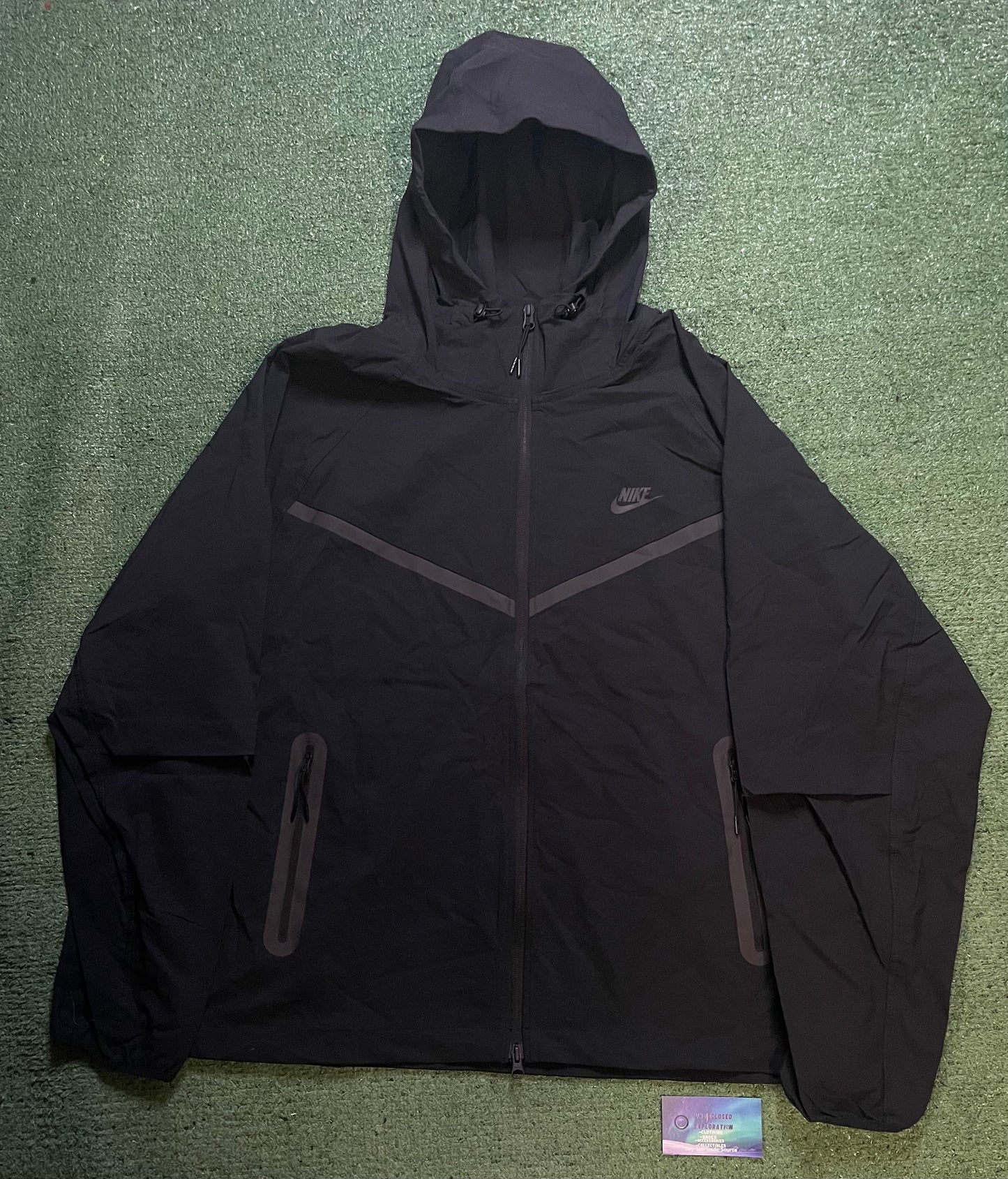 Nike woven black tech fleece sweatsuit
