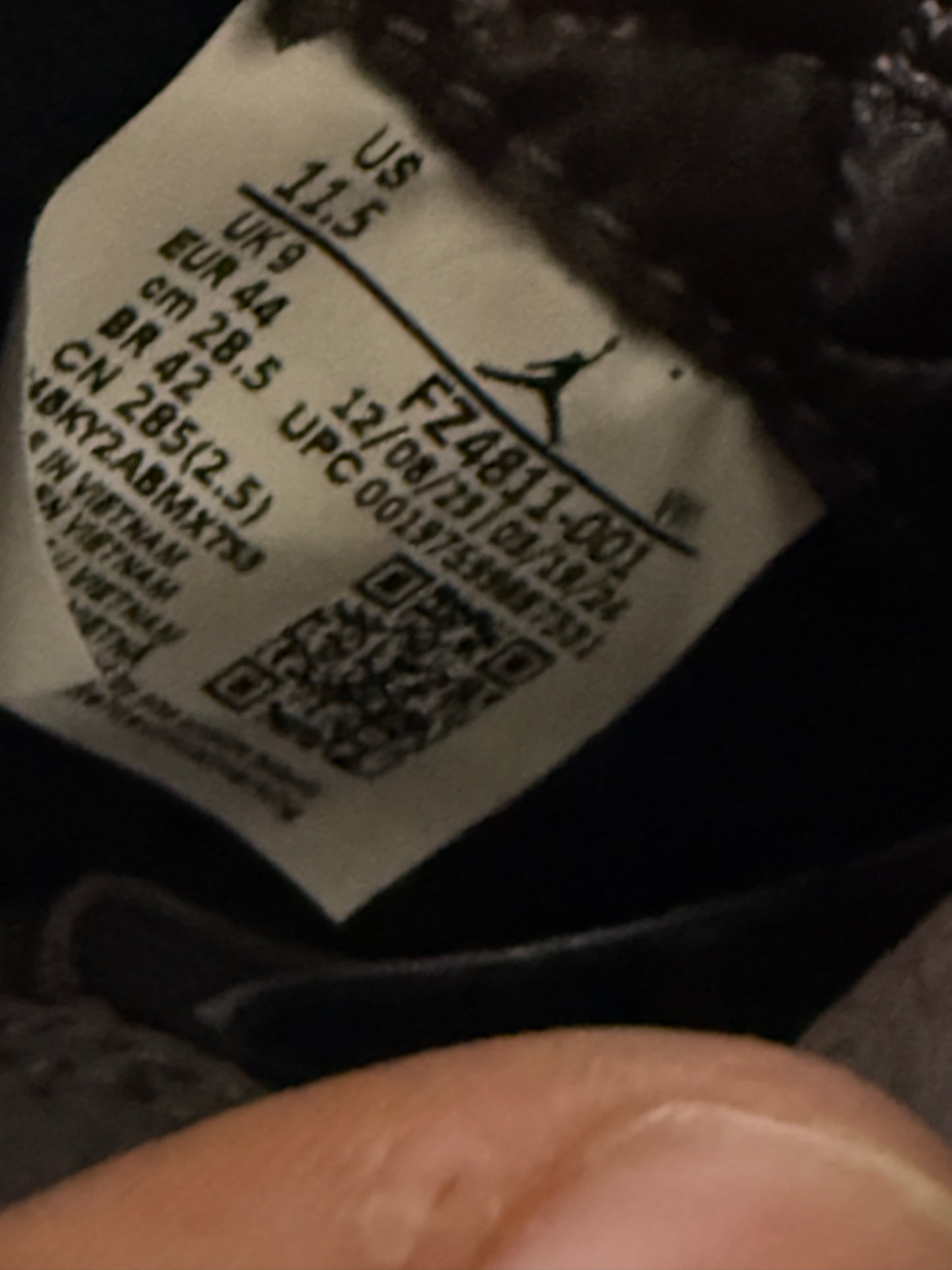 Jordan 3 A Ma Maniere While You Were Sleeping 10 Men/11.5 Women “Preowned”