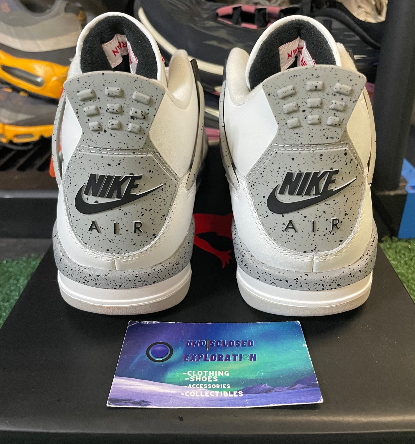 Air Jordan 4 white cement 2025