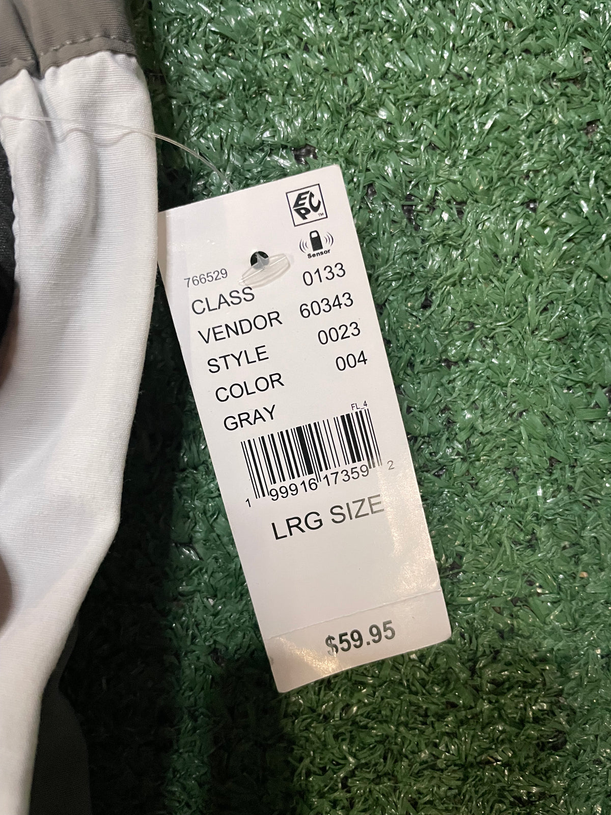 Pacsun grey & white striped sweatpants