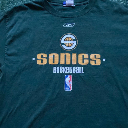 Vintage Seattle Supersonics Reebok T-shirt