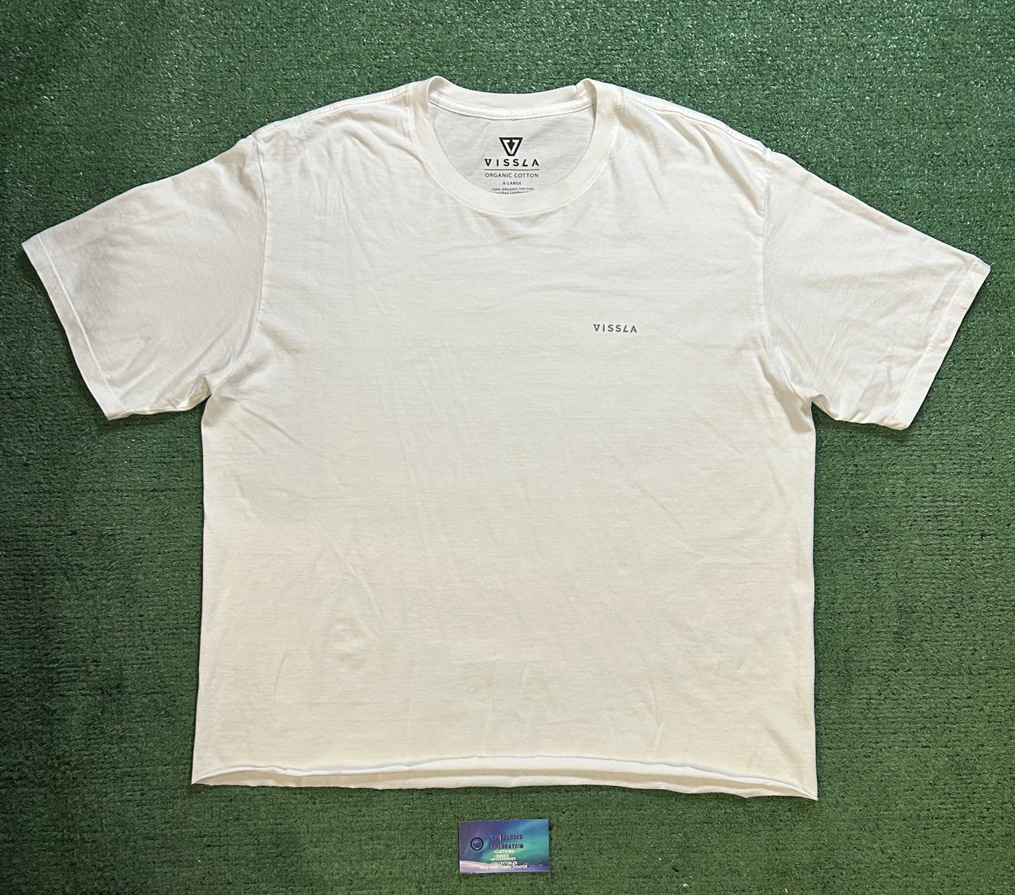 Vissla organic white cotton tee