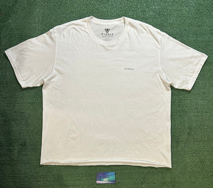 Vissla organic white cotton tee