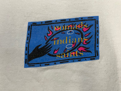 Vintage 1990s Nomads Indian saints indigo girls tee