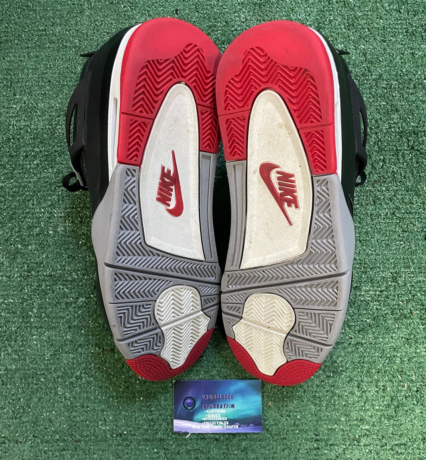 Jordan 4 bred reimagined size 11men/12.5women