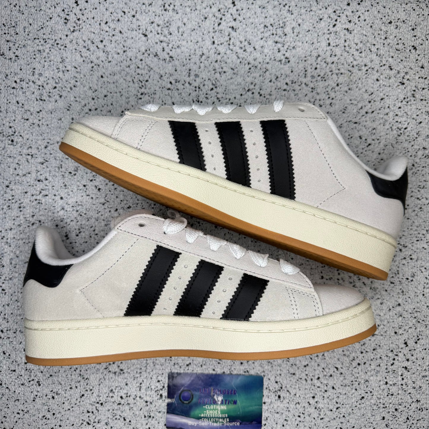 Adidas Campus 00s Crystal White Black