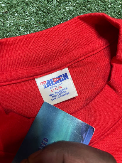 Vintage 1980s San Francisco 49ers red tee