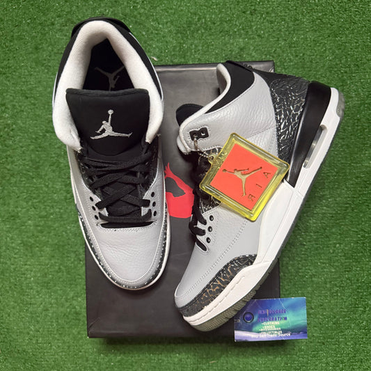 Jordan 3 Wolf Grey