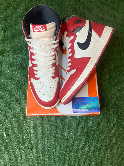 Jordan 1 Chicago lost and found size 10.5men/12women