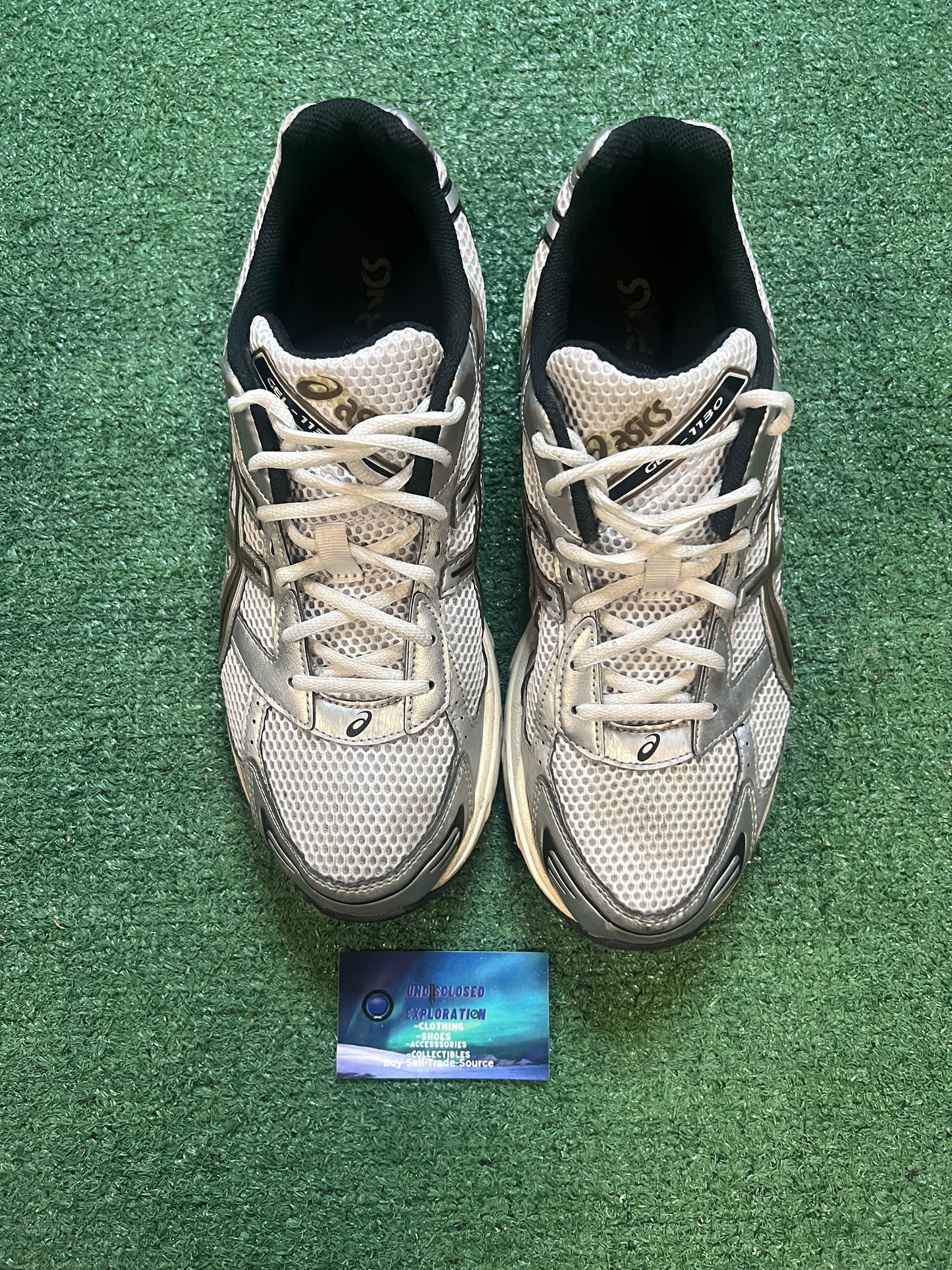 ASICS Gel 1130 white canyon size 12men/13.5women