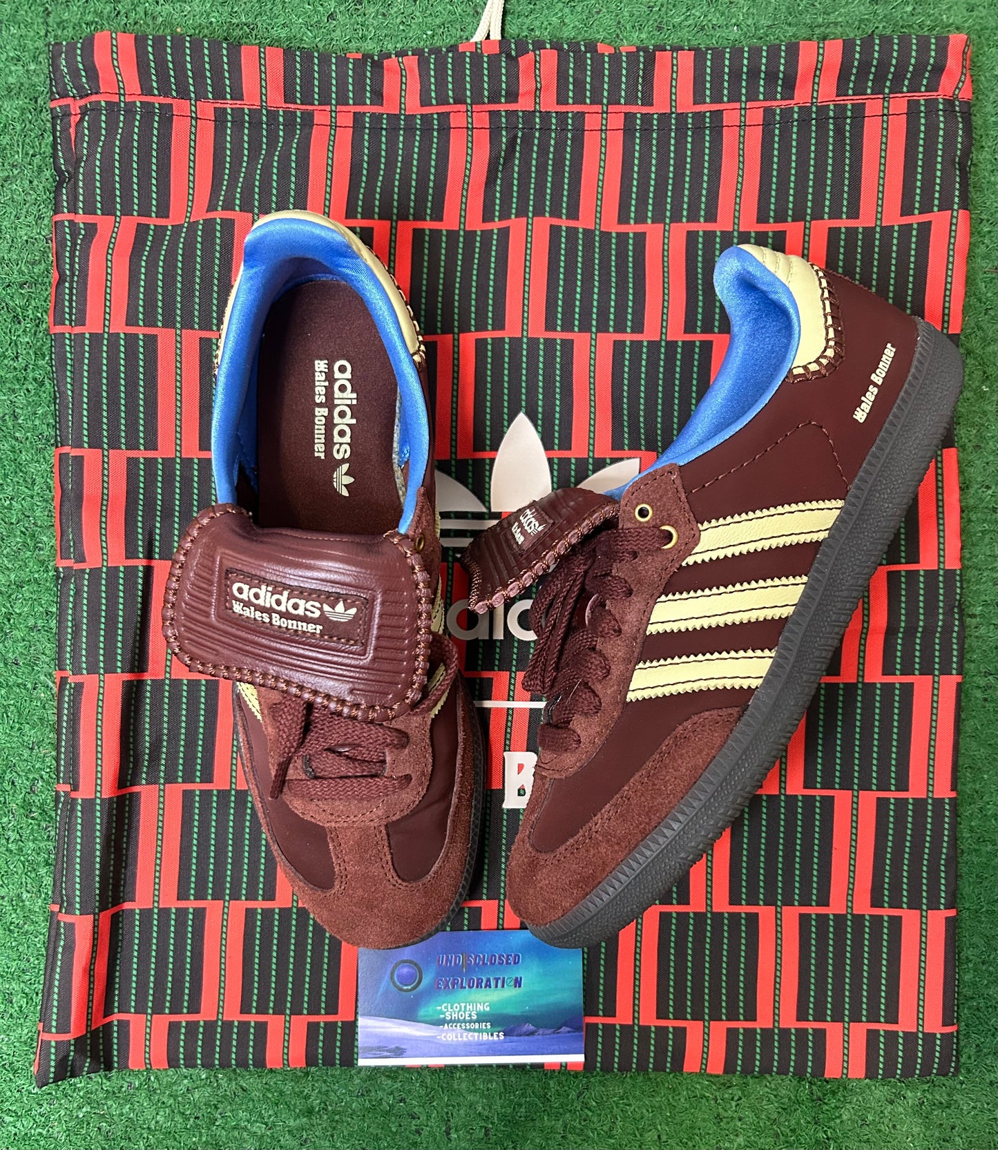 Adidas wales bonner samba fox brown size 6men/7.5women