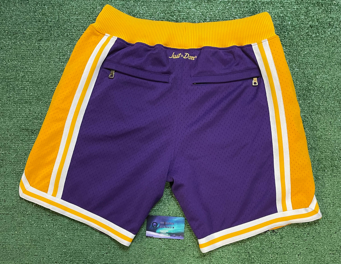 Just Don Mitchell & ness Lakers shorts