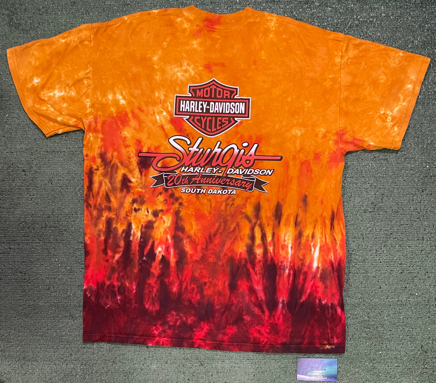 Vintage 2000s Harley Davidson black hills rally tee