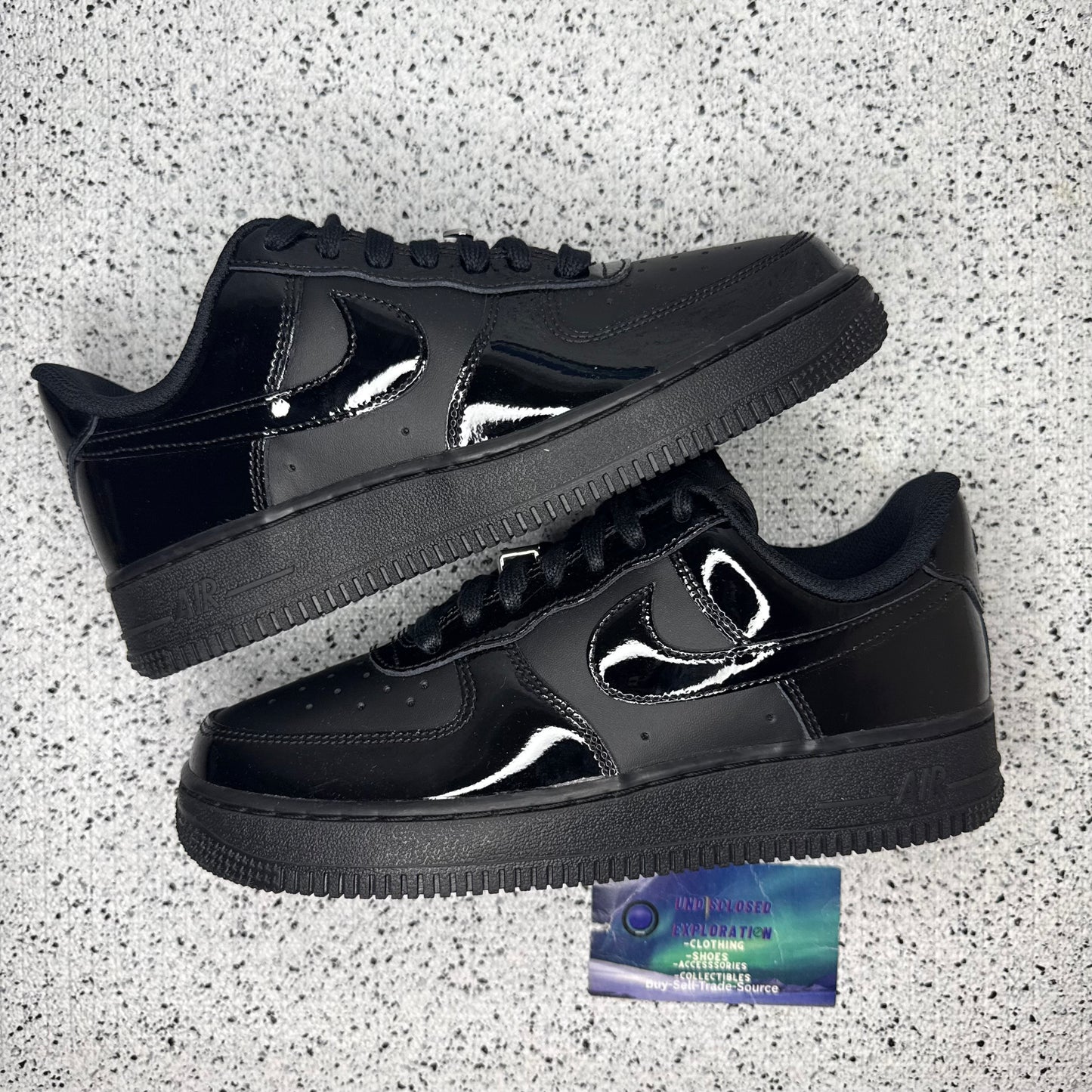 Nike Air Force 1 Patent Black