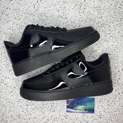 Nike Air Force 1 Patent Black