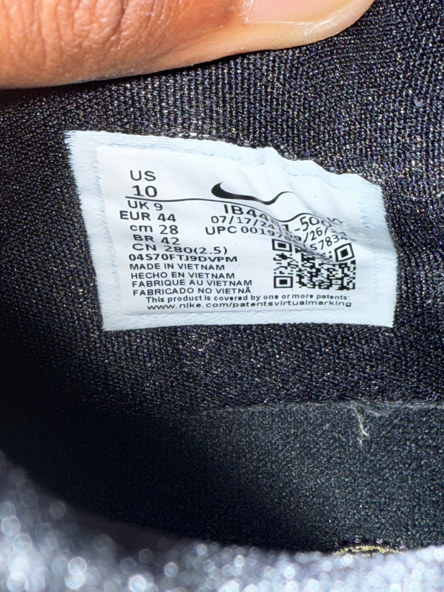 Nike Kobe 5 Year Of Mamba Eggplant 10 Men/11.5 Women “Preowned”