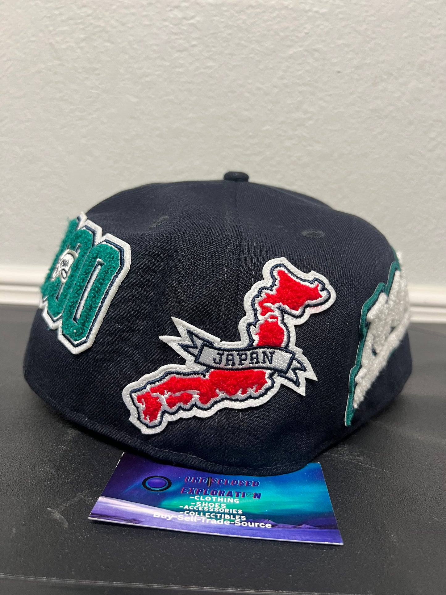 Seattle mariners ichiro hall of fame induction fitted hat