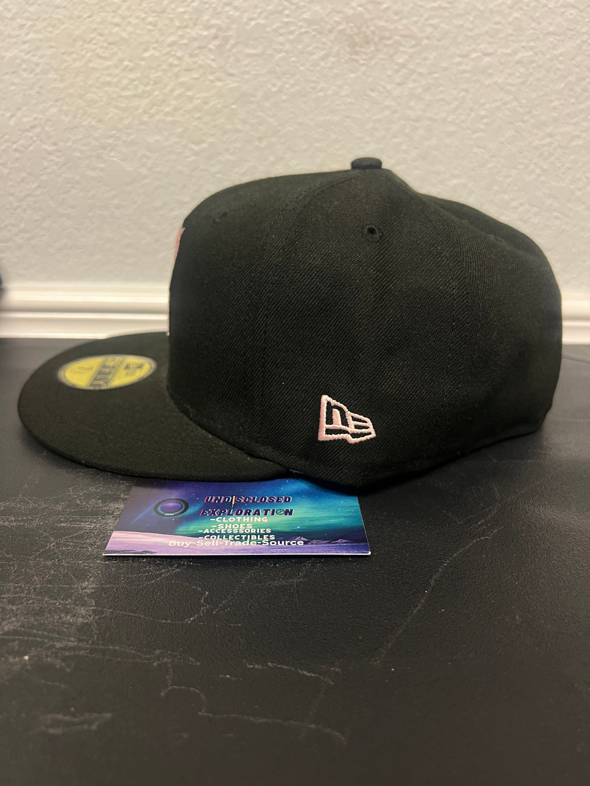 Seattle mariners 35th anniversary black & pink new era fitted hat