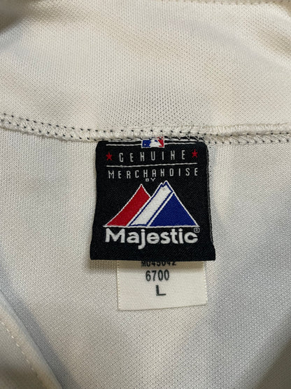 Seattle Mariners embroidered stitched white & blue jersey