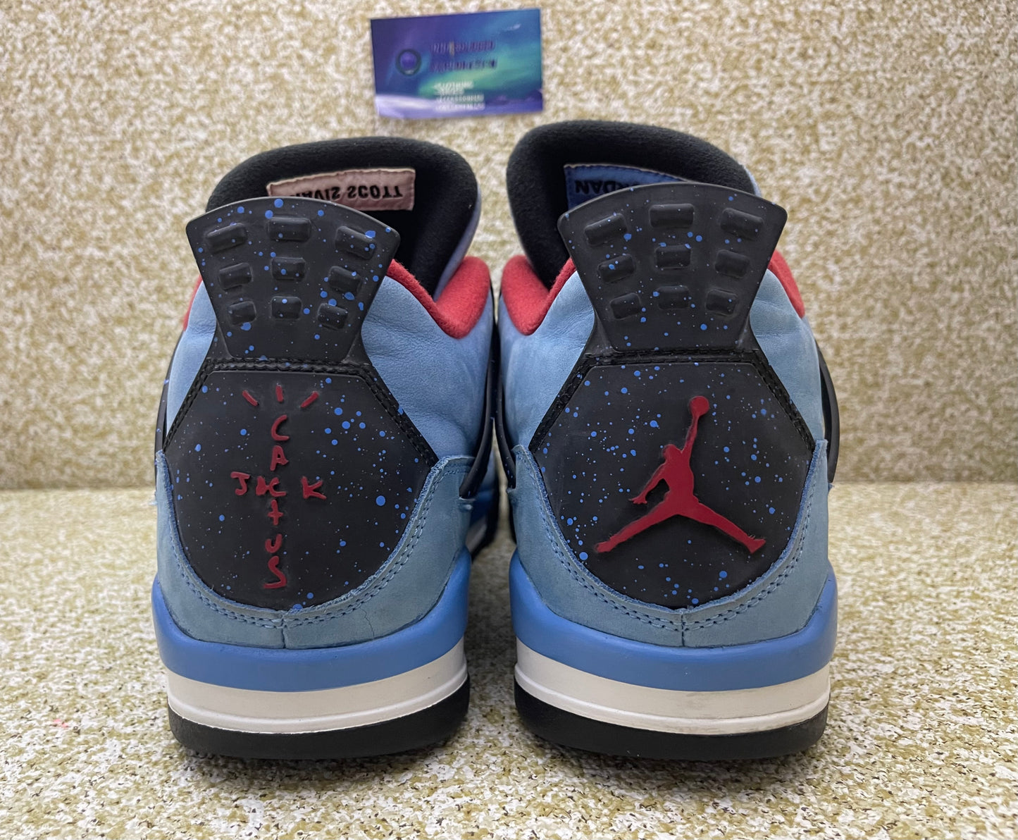 Jordan 4 Travis Scott Cactus Jack 11 Men/12.5 Women “Preowned”