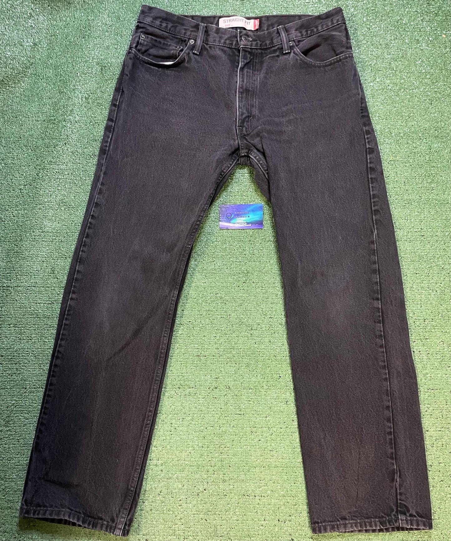 Levi 505 black jeans