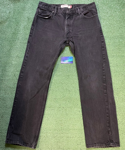 Levi 505 black jeans