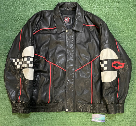 Vintage 1970s Corvette C4 leather jacket