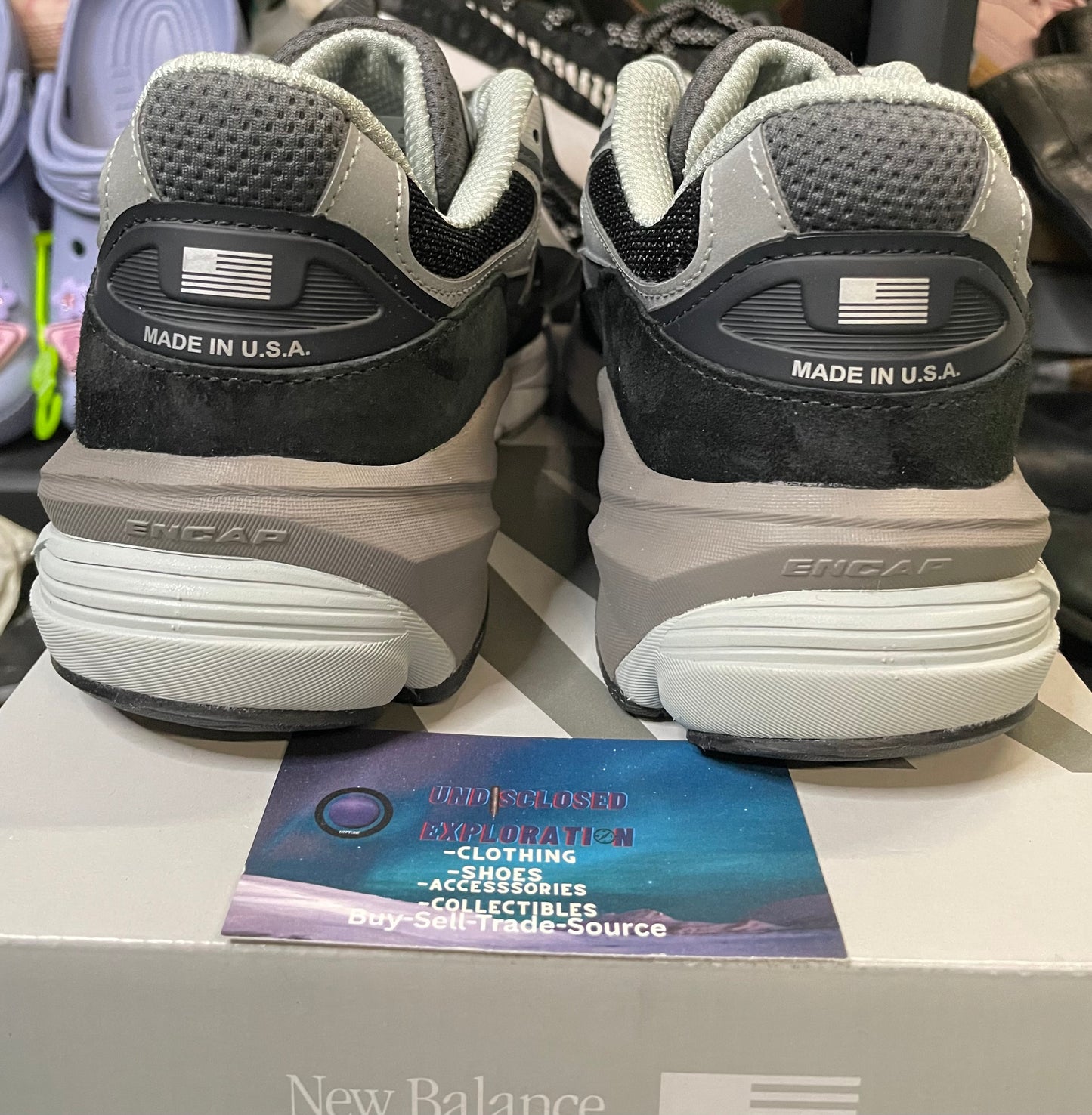 New Balance 990V6 black grey