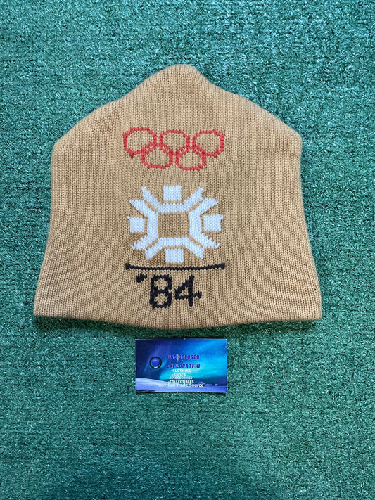Vintage 1984 winter Olympics  beanie