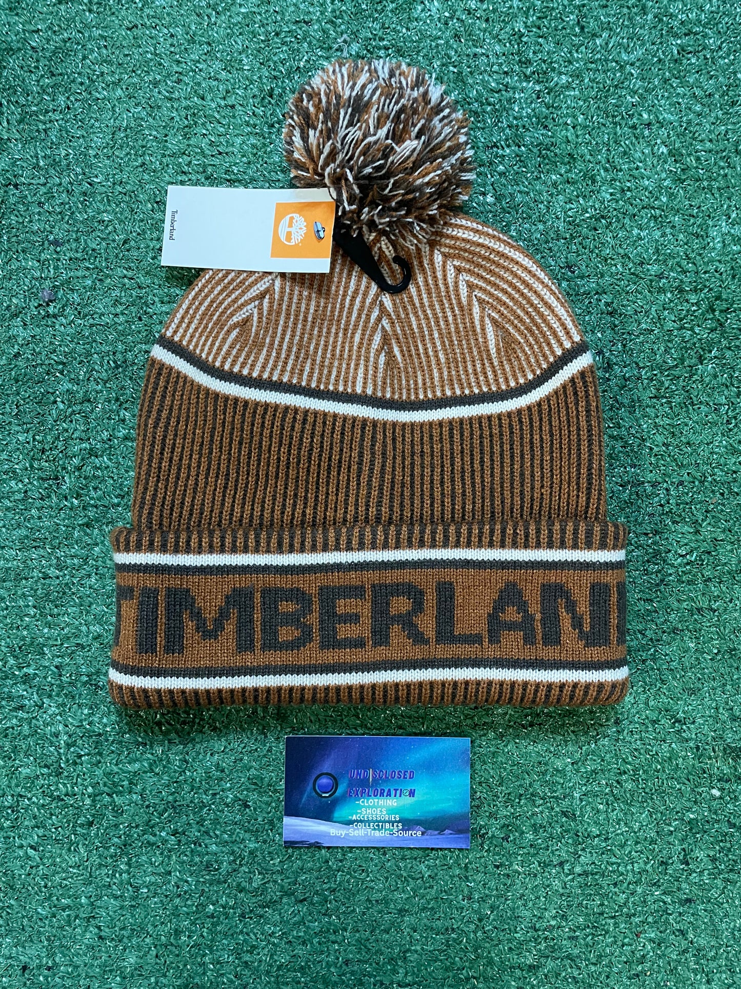 Timberland stadium wheat beanie