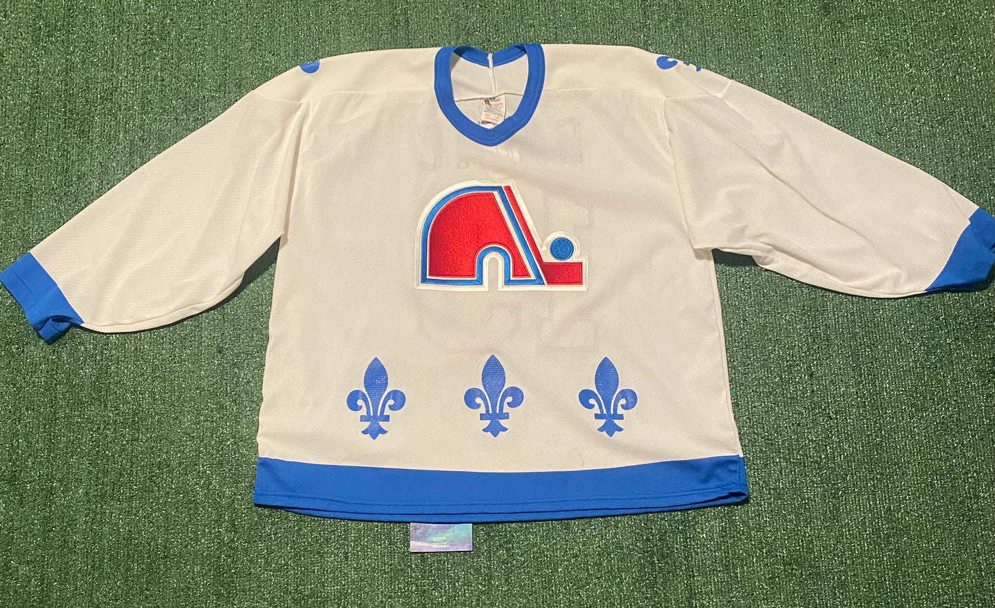 Vintage Joe Sakic Quebec Nordiques Jersey