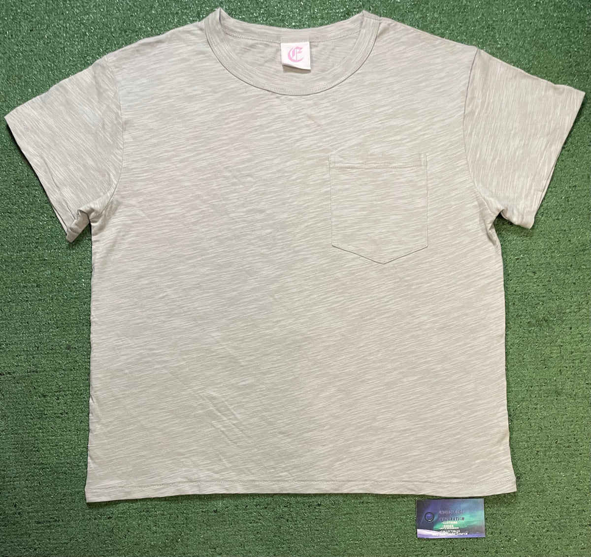 Elysian grey pocket tee