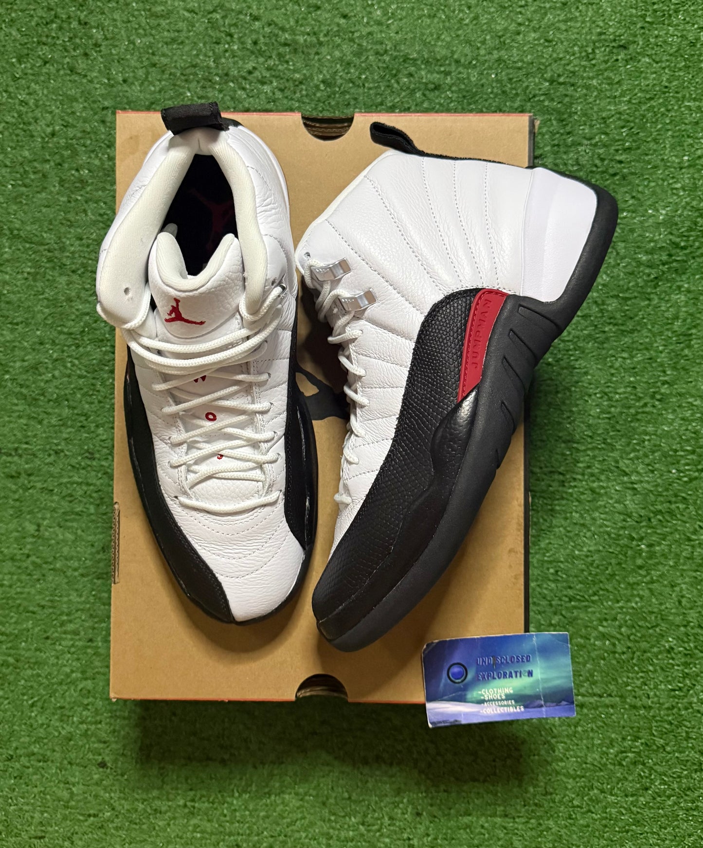 Jordan 12 Taxi Flip