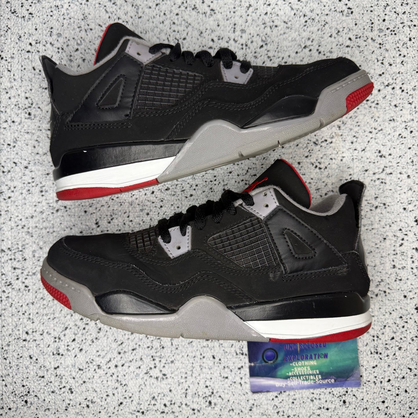 Jordan 4 Bred 2019 1.5 Y “Preowned”