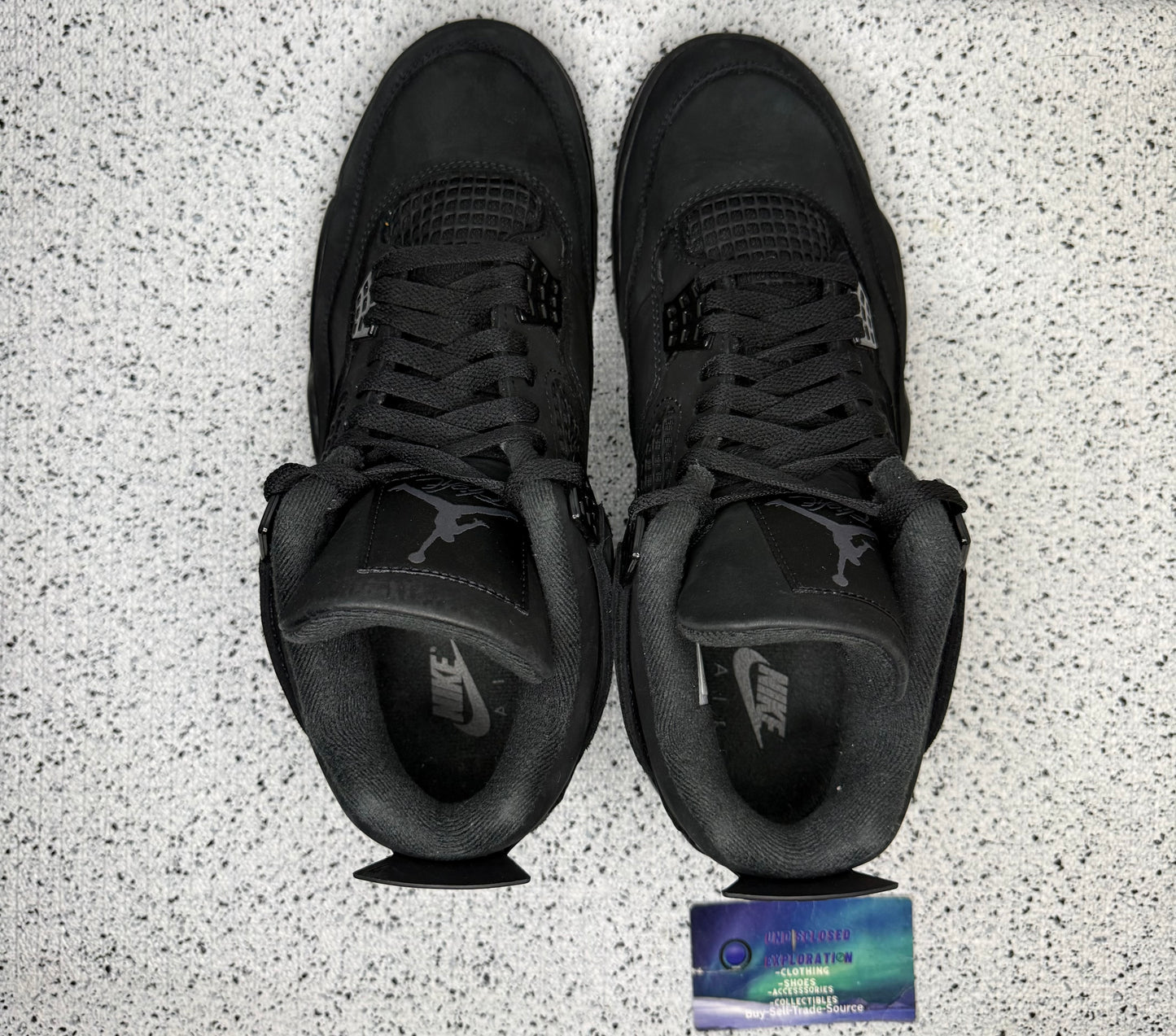 Jordan 4 Black Cat 10.5 Men/12 Women “Preowned”