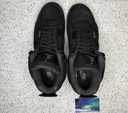 Jordan 4 Black Cat 10.5 Men/12 Women “Preowned”