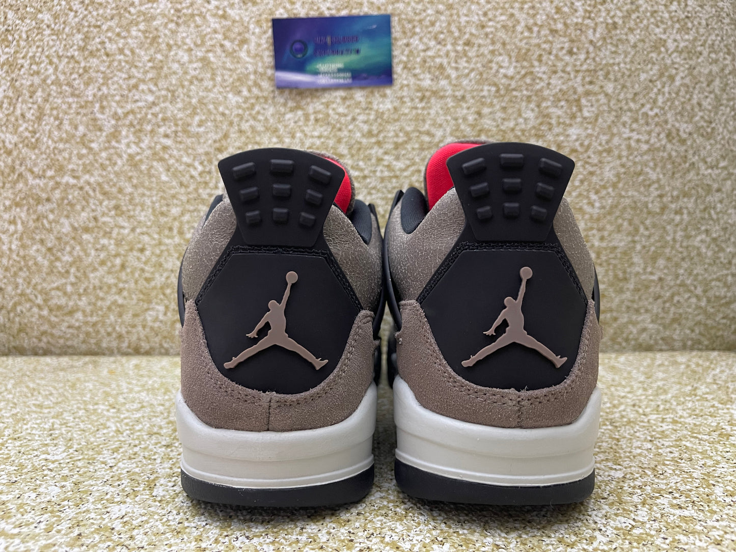 Jordan 4 Taupe Haze 5.5 Youth/7 women “Preowned”