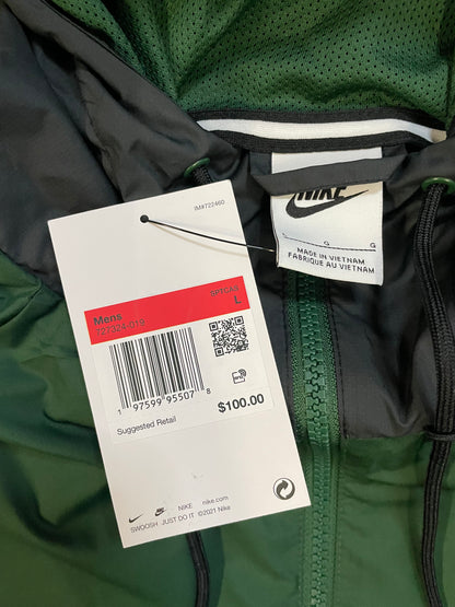 Nike Windrunner black/green jacket