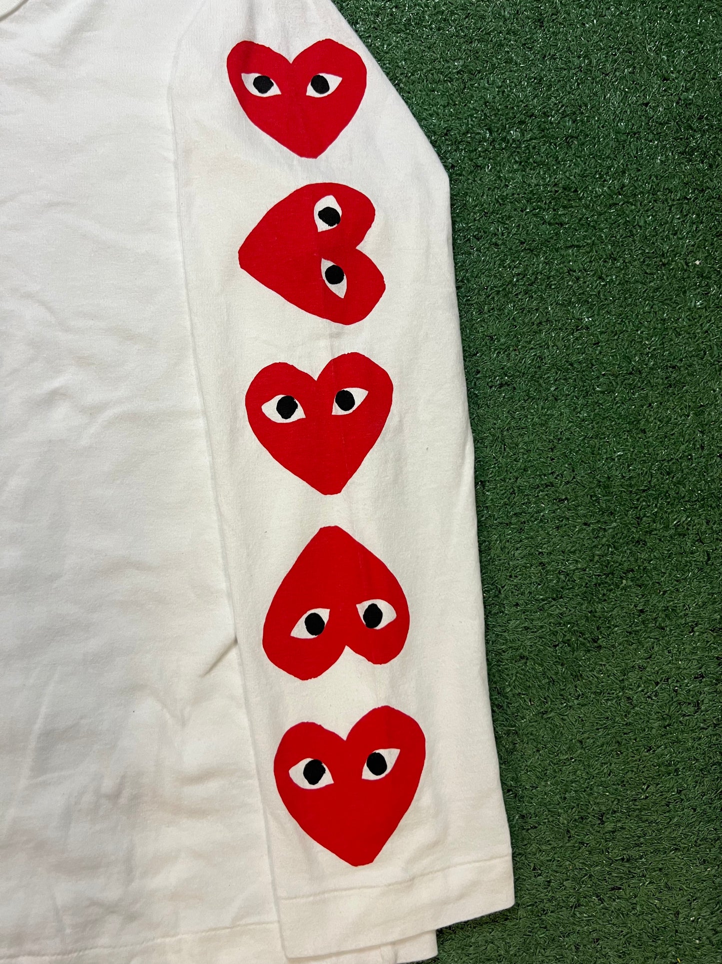 Comme des Garçons Play heart longsleeve