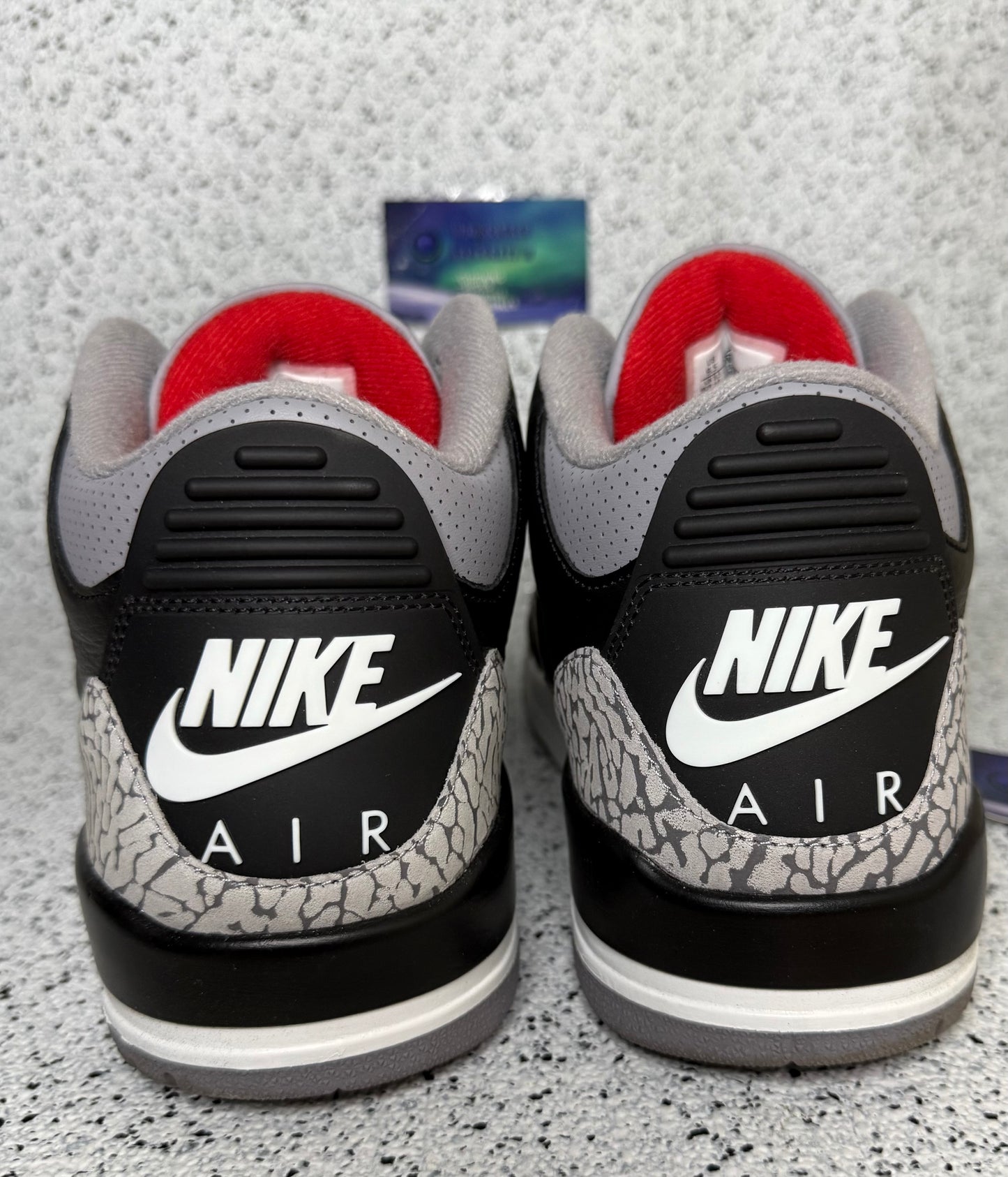 Jordan 3 Black Cement 2024 9.5 Men/11 Women “Preowned”