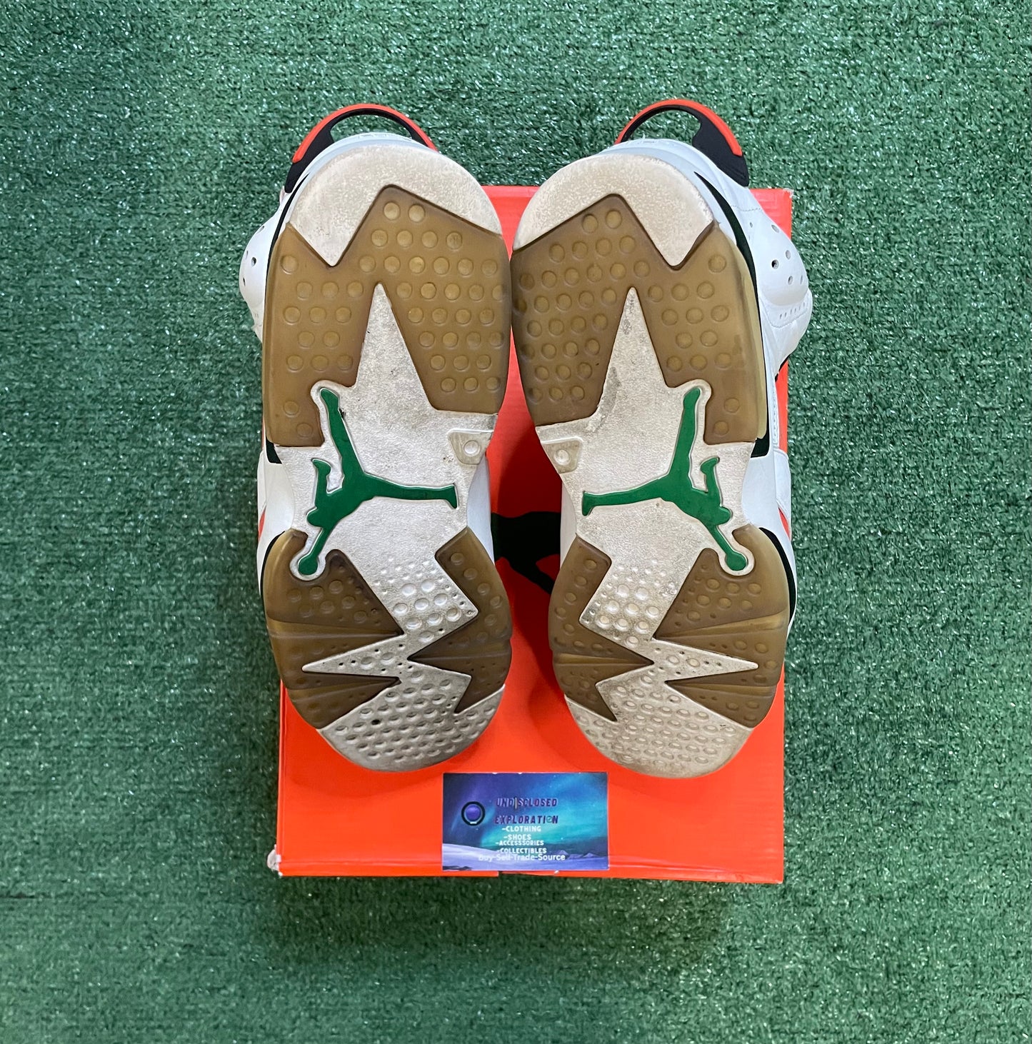 Jordan 6 Gatorade size 11men/12.5women