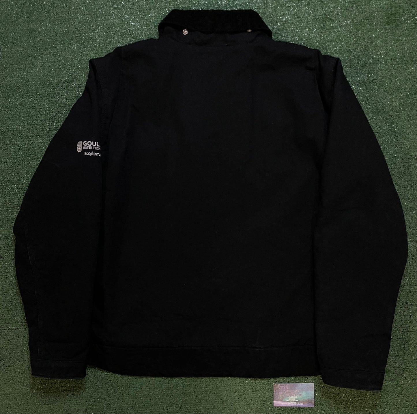 Carhartt Detroit black embroidered jacket