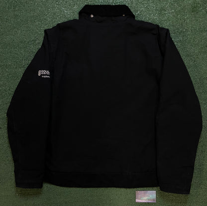 Carhartt Detroit black embroidered jacket
