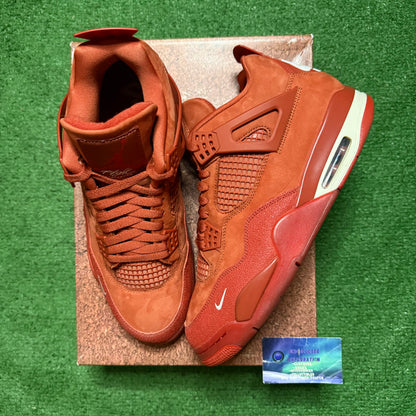 Jordan 4 Brick By Brick 12 Men “Preowned”