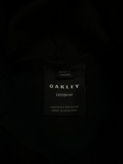 Oakley black and red hoodie