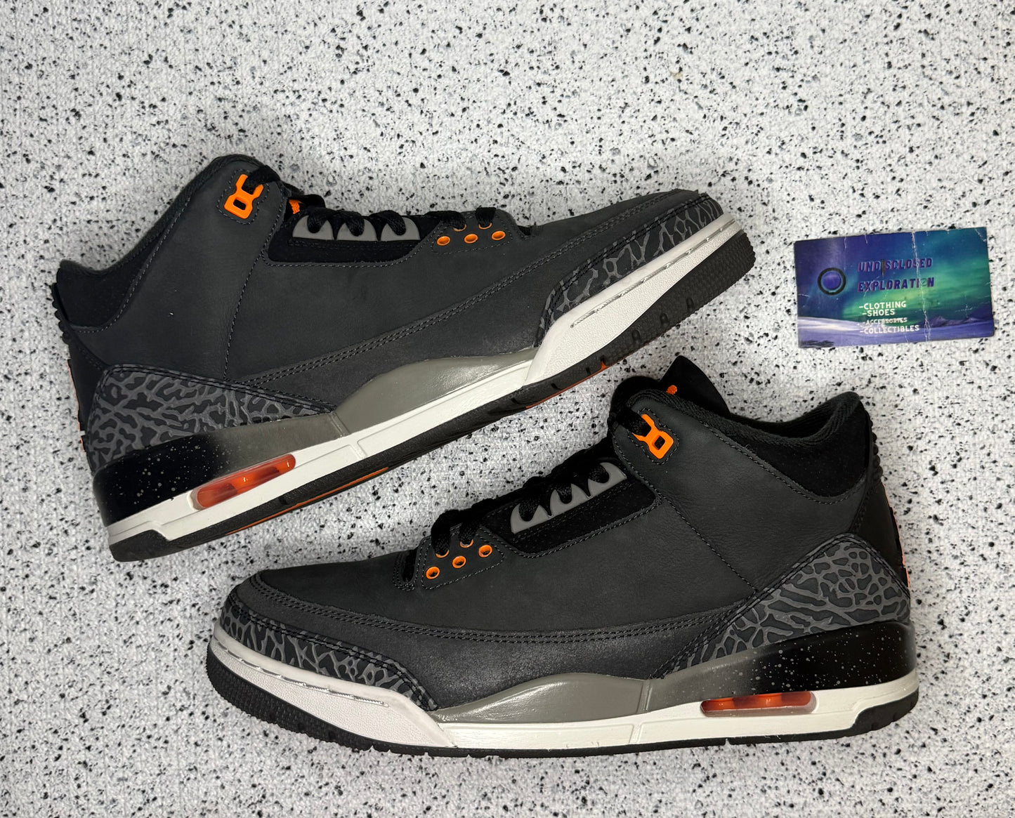 Jordan 3 Fear 10 Men/11.5 Women “Preowned”