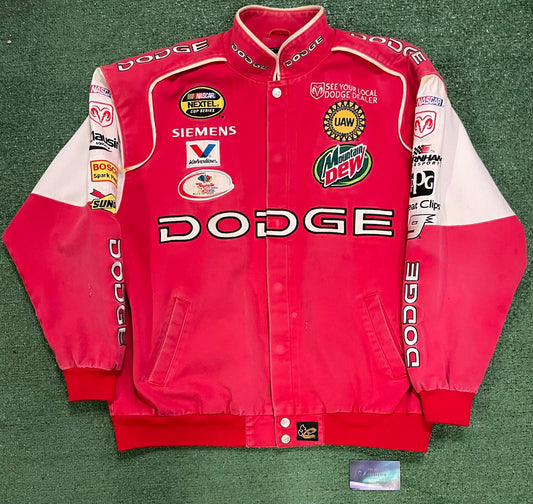 Vintage 1990s Dodge nascar racing jacket