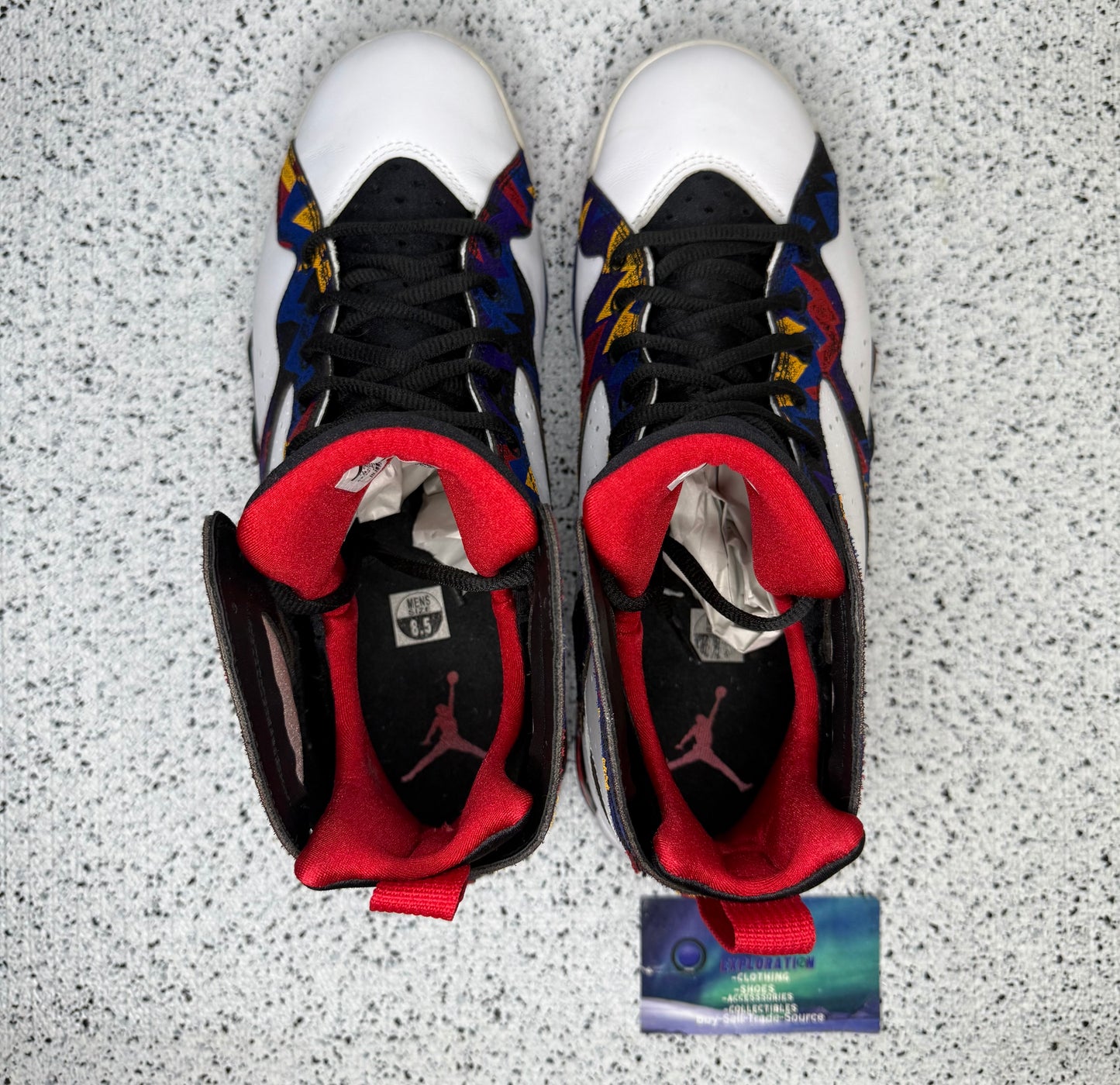 Jordan 7 Sweater 8.5 Men/10 Women “Preowned”