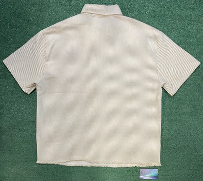 Ford striped quarter zip