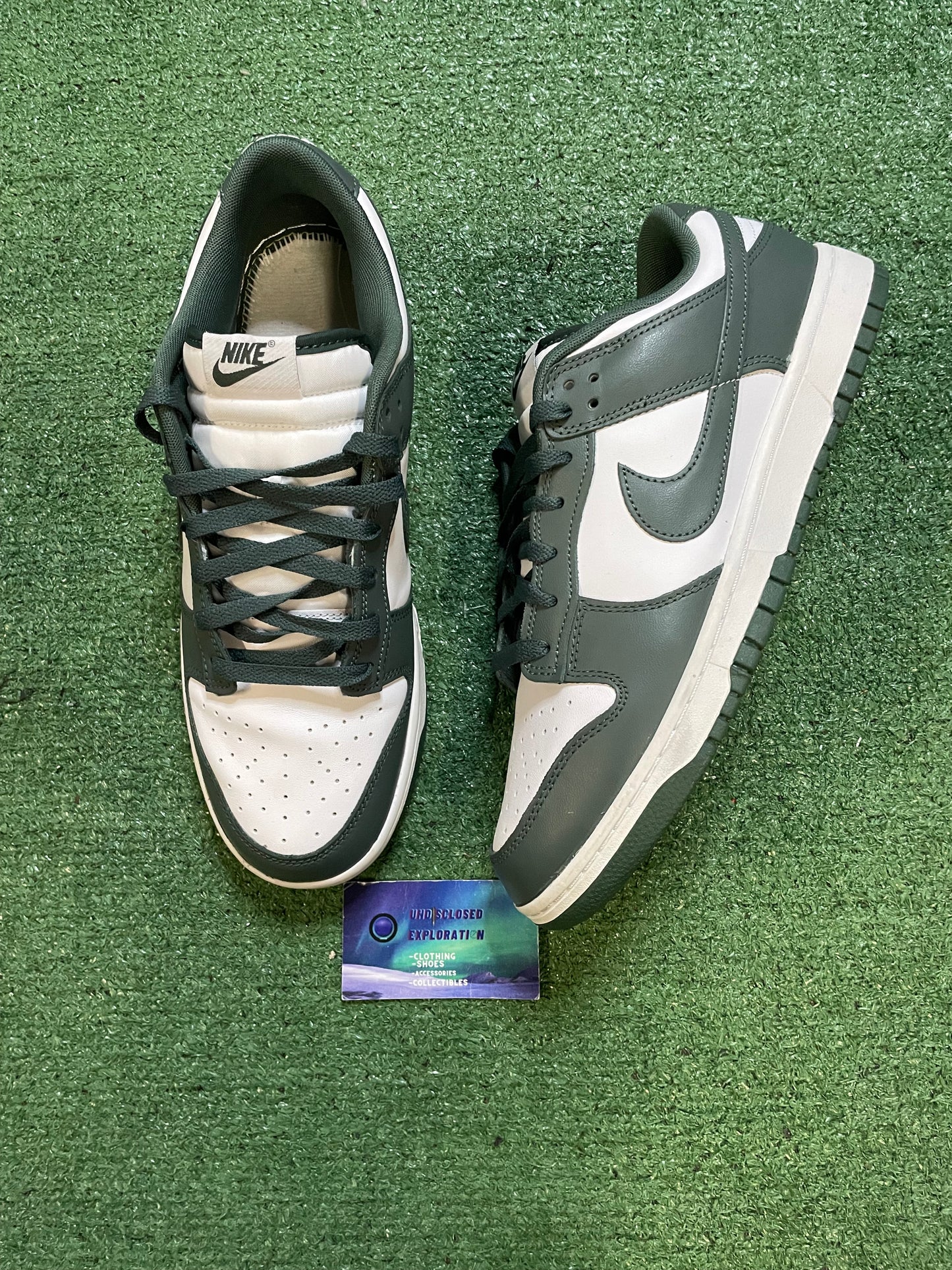 Nike Dunk low vintage green size 12men/13.5women